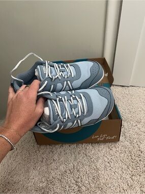 Xero Light Blue Lace-Up Sneakers